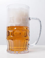 Image showing Lager beer glass