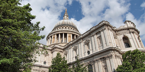 Image showing St Paul Cathedral, London