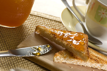 Image showing toast