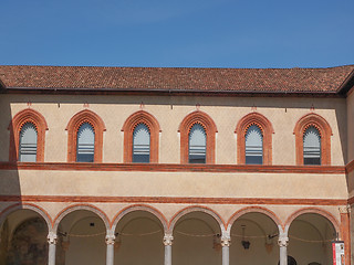 Image showing Castello Sforzesco Milan