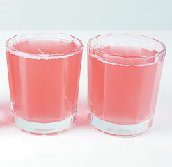 Image showing Pink grapefruit saft