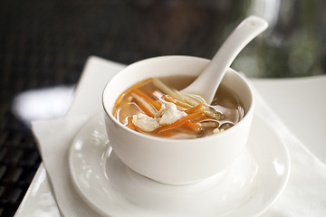 Image showing Chicken soup