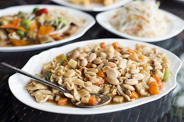 Image showing Chicken chop suey