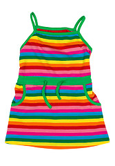 Image showing children's striped sundress