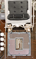 Image showing slot for the processor 1150