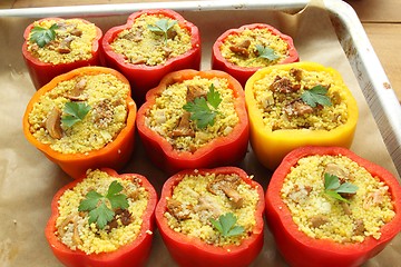 Image showing Stuffed peppers