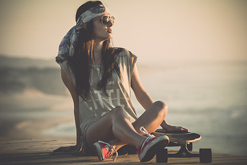 Image showing Skater Girl