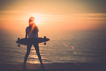 Image showing Skater Girl