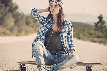 Image showing Skater Girl