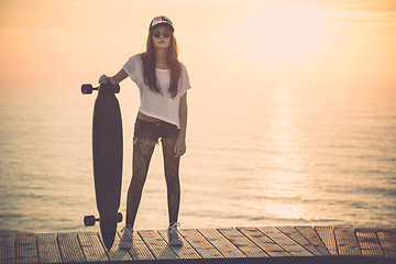 Image showing Skater Girl