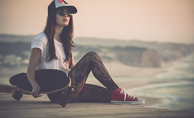 Image showing Skater Girl