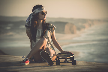 Image showing Skater Girl