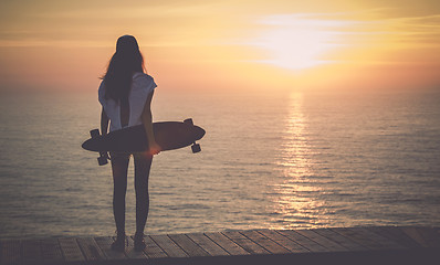 Image showing Skater Girl