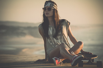 Image showing Skater Girl