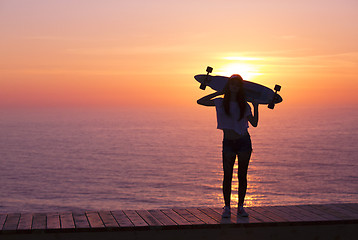 Image showing Skater Girl