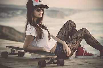 Image showing Skater Girl