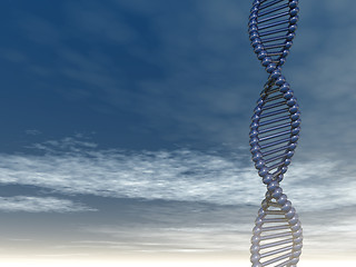 Image showing DNA strands