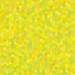 Image showing yellow hexagon background