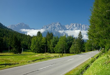 Image showing Mountain Road