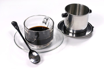 Image showing coffee filter