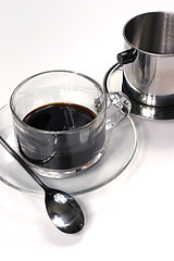 Image showing coffee filter