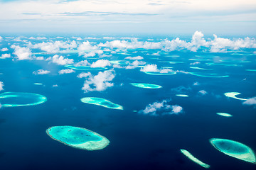 Image showing Maldives Indian Ocean