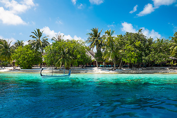 Image showing Maldives Indian Ocean