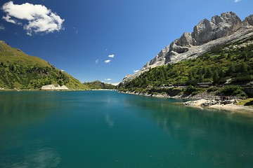 Image showing Lago Di Fedaia