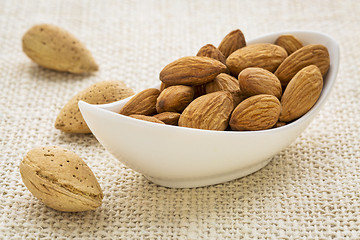 Image showing almonds nuts 