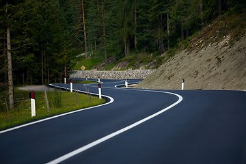 Image showing Mountain Road