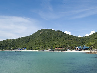 Image showing Beach on tropical island
