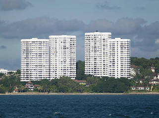 Image showing Apartments by the sea