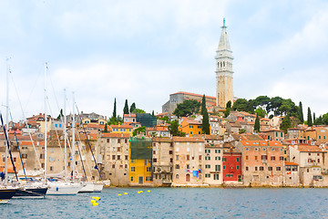 Image showing Coastal town of Rovinj, Istria, Croatia.