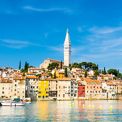 Image showing Coastal town of Rovinj, Istria, Croatia.