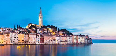 Image showing Coastal town of Rovinj, Istria, Croatia.