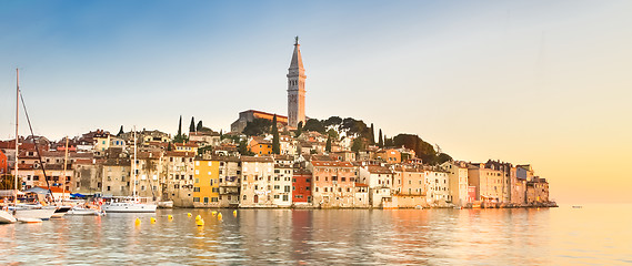 Image showing Coastal town of Rovinj, Istria, Croatia.