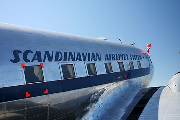 Image showing SAS DC-3 airplane