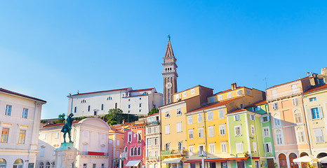 Image showing Tartini square in Piran, Slovenia, Europe