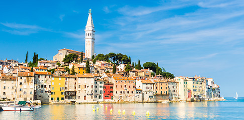 Image showing Coastal town of Rovinj, Istria, Croatia.