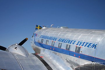 Image showing SAS DC-3 airplane