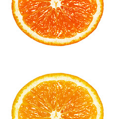Image showing two halves of orange