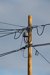 Image showing electric lines