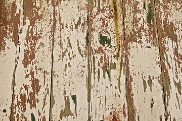 Image showing Weathered boards
