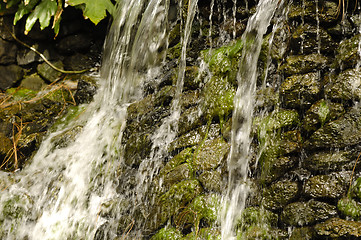 Image showing Small waterfall