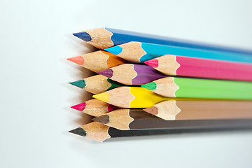 Image showing colorful pencils