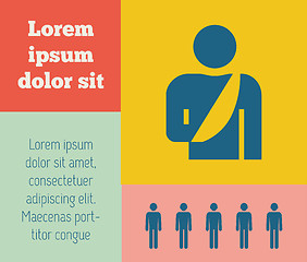 Image showing Medical Infographic Elements.