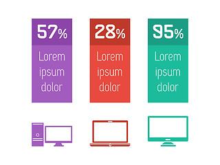 Image showing Technology Infographic Elements.