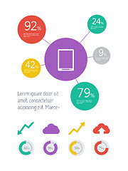 Image showing Technology Infographic Elements.