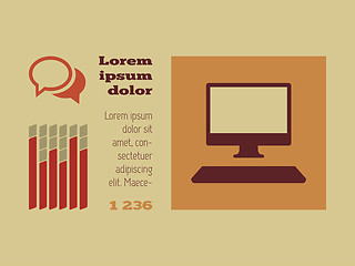 Image showing Technology Infographic Elements.