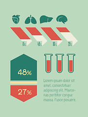 Image showing Medical Infographic Elements.